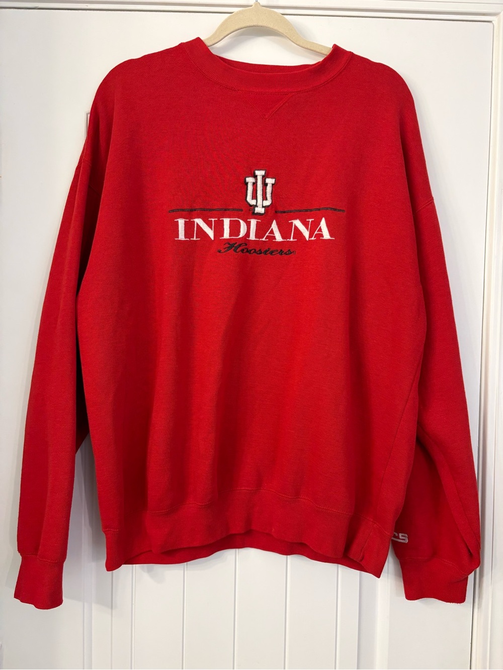 Vintage Indiana Hoosiers Red Crewneck Sweatshirt